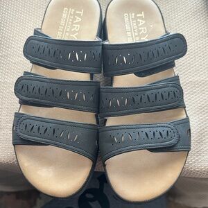 Taryn Rose Navy Women's Sandals